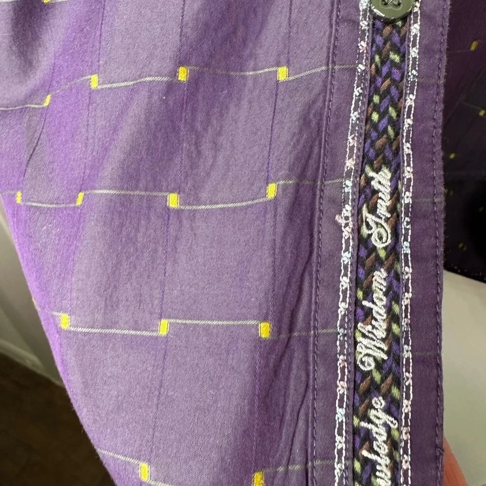 Robert Graham Men’s XL Purple Classic Fit LS Shirt